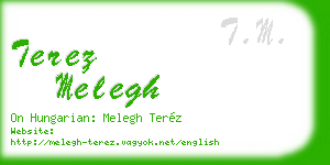 terez melegh business card